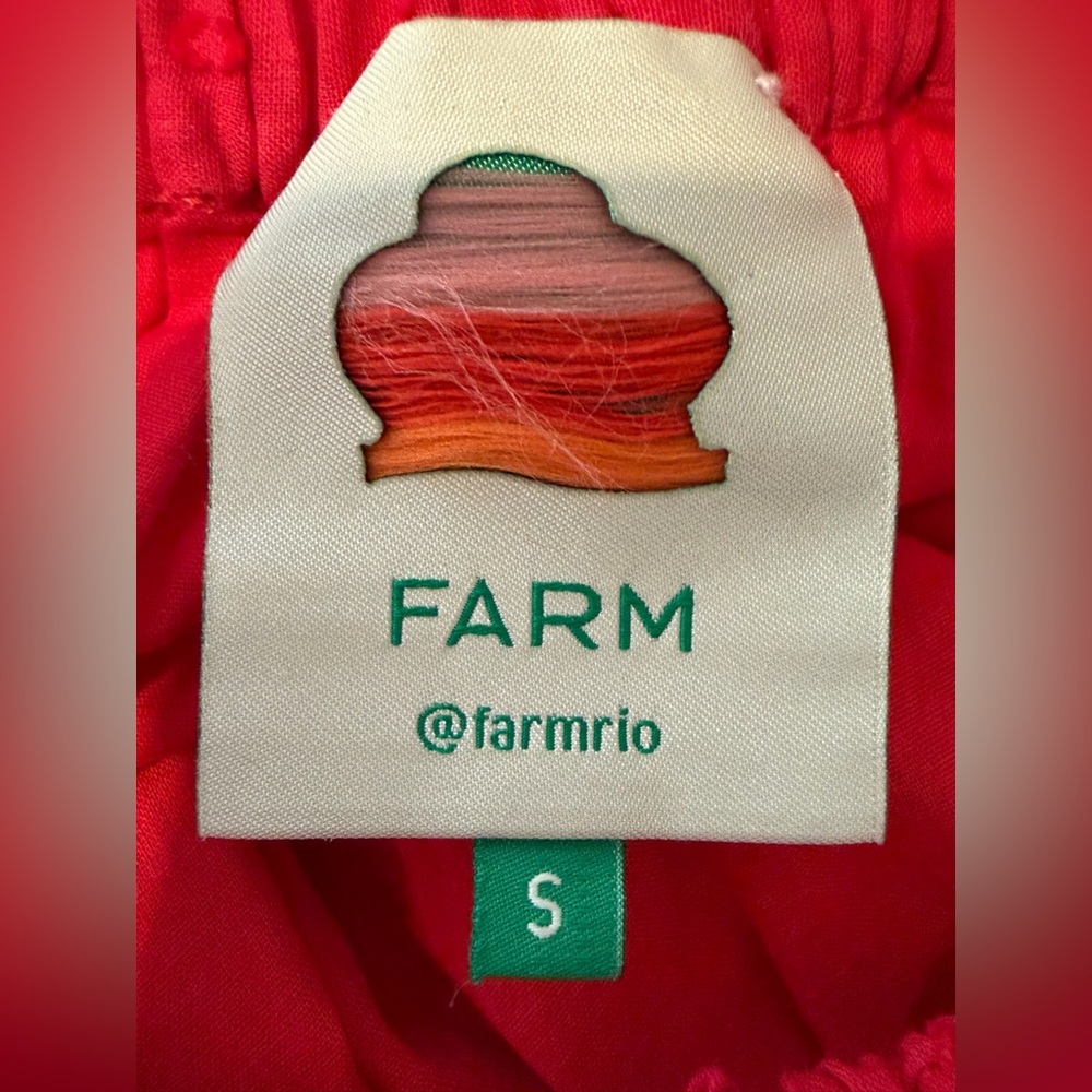 FARM Rio Heart-Shaped Bodice Ruffled Maxi Dress - Picture 6 of 6